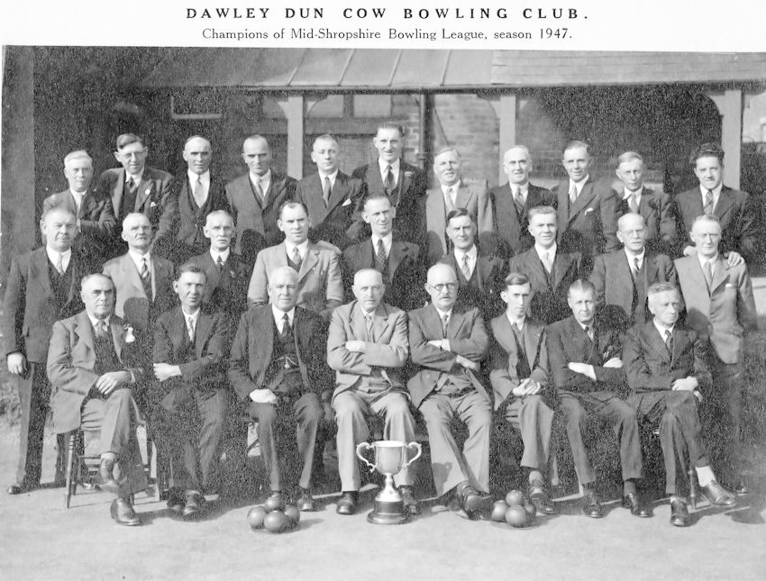 Dun Cow Bowling Club 1947